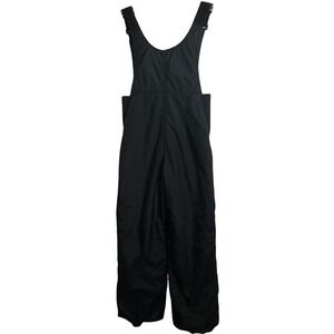 Boys Outdoor Gear Black Ski Snow Bib Overalls‎ Size M Insulated Waterproof Warm